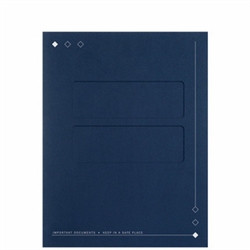 Tax Folder with Top-Staple Tabs and Offset Windows (60XX)