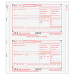 W-2 Twin-Set 6-part - Carbonless (TSCW2053)