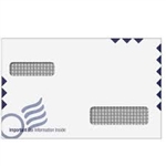 W-2/1099 Double Window Envelopes - Universal - Self Seal (UNIE)