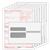 W-2 Set - 2up Preprinted for up to 10 filings with envelopes - 6 part (W2TRD6E10)