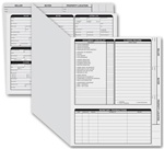 275, Real Estate Folder, Right Panel List, Letter Size, Gray
