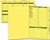 276Y, Real Estate Folder, Right Panel List, Legal Size, Yellow