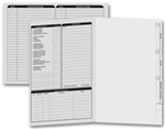 285, Real Estate Folder, Left Panel List, Letter Size, Gray