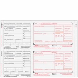 W-2 6-part 2-Wide - Carbonless (2CW2053)