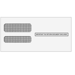 W-2 Double Window Envelope 3up - Moisture Seal (3UPDWENV05)