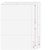 W-2 Set 6-part - Blank 3up with Instructions (3UPSET6I05)