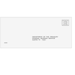 TX Federal Tax Filing Envelope for All Returns - #10 (4343)