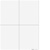 W-2 Blank 4up Form Ver. 1 (Quadrants) with Instructions - 24# paper (4UP24