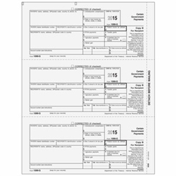 1099-G Form - Copy B (Recipient) (5028)
