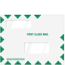 Double Window Tax Organizer Envelope 11-1/2" x 9" (landscape) (80344)
