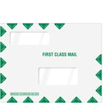 Double Window Tax Organizer Envelope 11-1/2" x 9" (landscape) Peel-and-Close (80344PS)