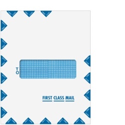 First Class Mail Single Window Envelope - Moisture Seal (80554)