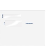 Double Window Envelope - Self Seal - 9 1/2 " x 12" (80596)