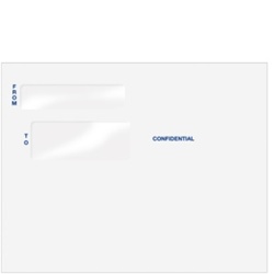 Double Window Envelope - Self Seal - 9 1/2 " x 12" (80596)