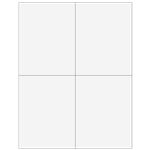 1099-R - 4up Quadrant Blank with instructions (80728)