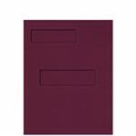 Offset Window Expansion Folder with Pocket (80791X)
