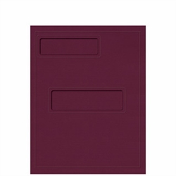 Offset Window Expansion Folder with Pocket (80791X)