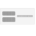 1099 3up Double Window Envelope - Moisture Seal (99DWENV05)