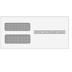 1099 Double Window Envelope 3-up - Tamper Evident (99DWENVSTE)