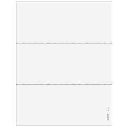 3up Blank 1099 Form (9ONEPERF05)