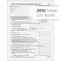940 Form - Federal Unemployment Tax (FUTA) - pages 1 & 2 (B94005)