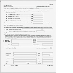 940 Form - Federal Unemployment Tax (FUTA) - pg2 (B940205)