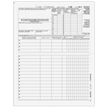 Preprinted 1095-C Full Page Form w/Instructions (B95CFPREC05)