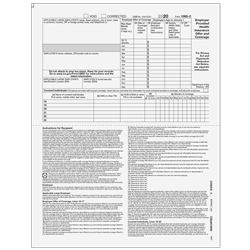 Preprinted 1095-C Half Page Form (B95CHPREC05)