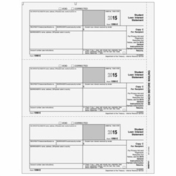 1098-E Form - Copy C (Recipient) (B98EPAY05)