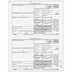 1099-B Form - Copy B (Recipient) (BBREC05)