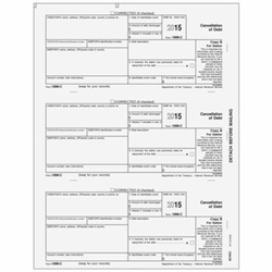 1099-C Form - Copy B (Debtor) (BCREC05)