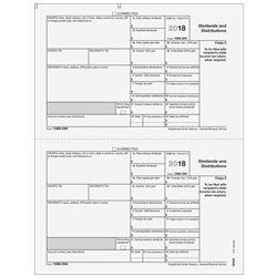 1099-DIV Dividends and Distributions- Copy 2 - Recipient State Copy 2 - 2up (BDIV205)