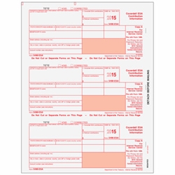 5498-ESA Form - Copy A (Federal) (BESAFED05)