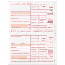1099-INT Interest Income - Copy A Federal (BINTFED05)