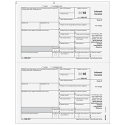 1099-INT Interest Income - Copy C Payer (BINTPAY05)