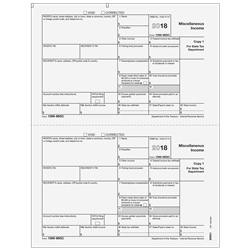 1099-MISC Form - Copy 1 (Payer/State) (BMIS105)