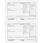 W-2 Form - Copy 1 (Employer State/City/Local) 2up (BW2ER105)