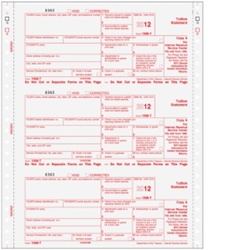 1098-T - 3-part Carbonless Form (C1098T053)