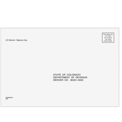CO State Tax Envelope for All Returns - 6" x 9" (COAR610)