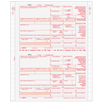 1099-R 2up Distributions From Pensions, etc. - 6 part Carbonless (CR056)