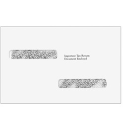 W-2 Double Window Envelope - 4up Ver. 1 (DWR4)
