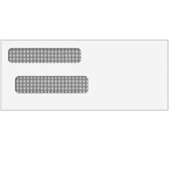 Double Window Envelope - Self Seal - 3-5/8" x 8-5/8" (E91552S14)