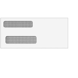 Double Window Envelope - Moisture Seal - 3-7/8" x 8-5/8" (E9156414)