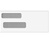 Double Window Envelope - Moisture Seal - 3-3/4" x 8-5/8" (E938)