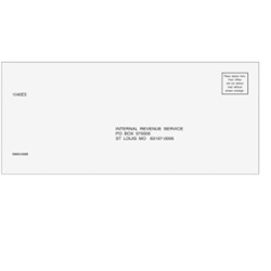 1040ES Tax Filing Envelope to St Louis, MO (ESMO210)