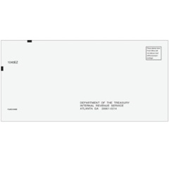 GA 1040EZ Tax Envelope - #10 (FGAEZ10)