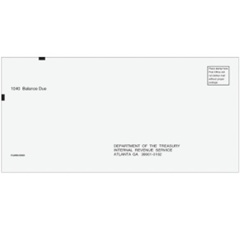 GA 1040 Tax Filing Envelope for Payments - #10 (FGANB10)