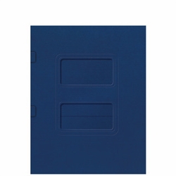 Double Window Folder with Side-Staple Tabs and Pocket (FLSSWXX)