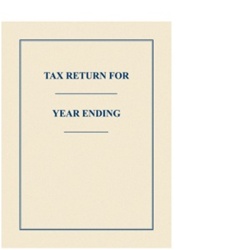 Tax Return Folder with Border (FOLDER)