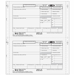 W-2 4-part Electronic Reporting Form - Carbonless (MMCW2054)